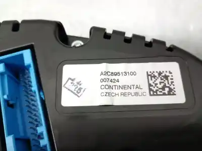 Автозапчастина б/у панель інструментів для skoda rapid spaceback (nh1) 1.6 tdi посилання на oem iam 5ja920840e 5ja920800 5ja920840e