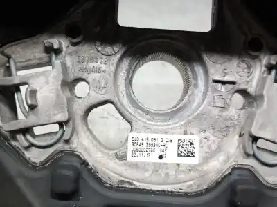 Second-hand car spare part steering wheel for skoda rapid spaceback (nh1) 1.6 tdi oem iam references 5e3419091  5e3419091