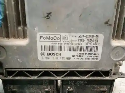 Second-hand car spare part ecu engine control for ford focus iii turnier 1.0 ecoboost oem iam references h1fa12a650bb 0261s18435 bosch 
