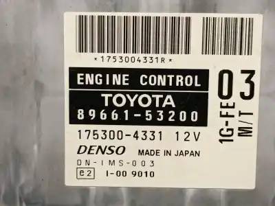 Second-hand car spare part ecu engine control for lexus is i (_e1_) 200 (gxe10) oem iam references 8966153200 1753004331 denso 