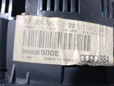 Автозапчасти б/у приборная доска за audi a4 b6 descapotable (8h7) 1.8 t ссылки oem iam 8h0920900e  8h0920900ex