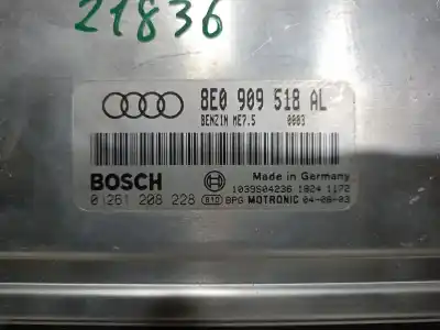 Автозапчасти б/у блок управления двигателем за audi a4 b6 descapotable (8h7) 1.8 t ссылки oem iam 8e0909518al 026208228 bosch 