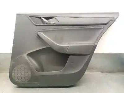 Автозапчасти б/у обивка задней правой двери за skoda rapid spaceback (nh1) 1.6 tdi ссылки oem iam 5jj867024c