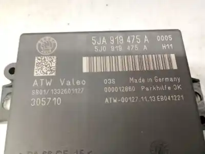 Автозапчастина б/у електронний модуль для skoda rapid spaceback (nh1) 1.6 tdi посилання на oem iam 5ja919475a 5j0919475a 5ja919475a