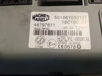 İkinci el araba yedek parçası elektronik modül için fiat stilo (192_) 1.9 jtd (192_xe1a) oem iam referansları 46797611 501861030101 magnet marell 