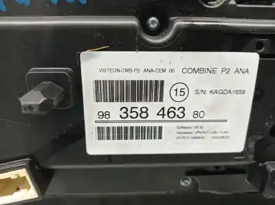Автозапчастина б/у панель інструментів для peugeot 208 ii (ub_, up_, uw_, uj_) e-208 посилання на oem iam 9835846380  9835846380