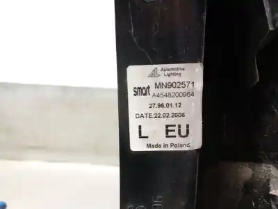 Peça sobressalente para automóvel em segunda mão farolim traseiro esquerdo por smart forfour (454) 1.5 cdi (454.001) referências oem iam a4548200964  a4548200964