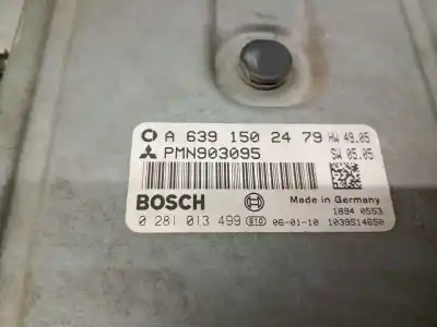 Second-hand car spare part ecu engine control for smart forfour (454) 1.5 cdi (454.001) oem iam references a6391502479 0281013499 bosch a6391502479