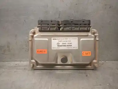 Автозапчасти б/у блок управления двигателем за ssangyong korando (kj) 2.9 td ссылки oem iam 2880005040