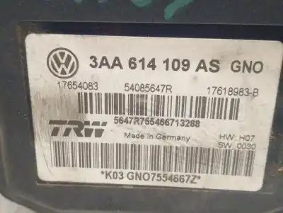 Peça sobressalente para automóvel em segunda mão abs por volkswagen cc  referências oem iam 3aa614109as 54085647r trw 3aa614109as