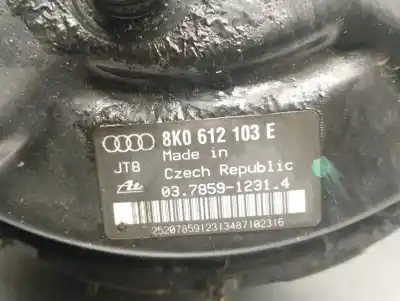 Автозапчастина б/у гальмівний серво для audi a4 b8 (8k2) 2.0 tdi посилання на oem iam 8k0612103e 03785912314 ate 8k0612107b