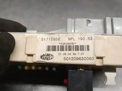 Автозапчасти б/у блок реле/предохранителей за fiat stilo (192_) 1.9 jtd (192_xe1a) ссылки oem iam 51715858 501209630050 magneti marelli 