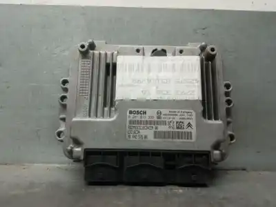 Автозапчасти б/у блок управления двигателем за PEUGEOT 307 BREAK/SW (S2) 1.6 16V CAT ссылки OEM IAM 9653958980 0281013332 BOSCH 