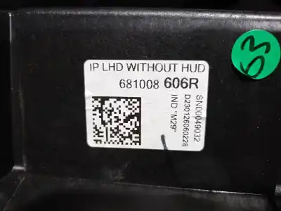 Автозапчастина б/у панель приладів для renault austral tce 130 посилання на oem iam 681008606r  681008606r