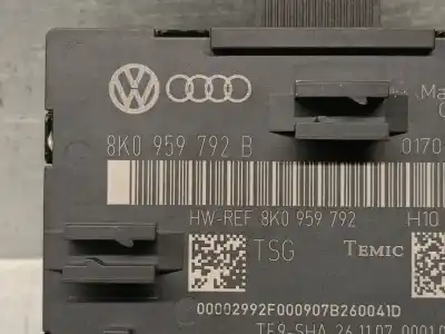 Pezzo di ricambio per auto di seconda mano quadro di chiusura per audi a4 b8 (8k2) 2.0 tdi riferimenti oem iam 8k0959792b  