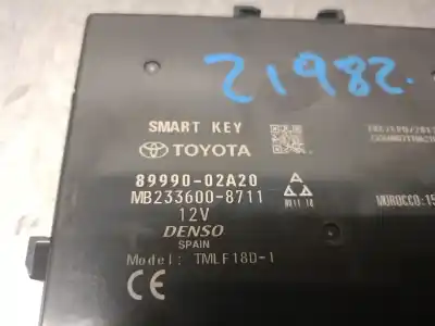 Second-hand car spare part central locking pump for toyota corolla sedán (_e21_) 1.8 vvti hybrid (mzea12, zre211, zwe211) oem iam references 8999002a20 mb2336008711 denso 8999002a20