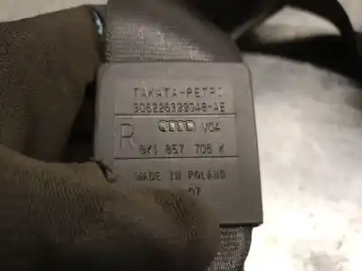 Автозапчастина б/у передній правий ремін безпеки для audi a4 b8 (8k2) 2.0 tdi посилання на oem iam 8k1857706k  8k1857706k