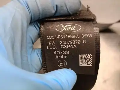 Автозапчасти б/у задний левый ремень безопасности за ford c-max ii (dxa/cb7, dxa/ceu) 1.0 ecoboost ссылки oem iam am51r611b68ah3yyw 34079372g trw 1838701