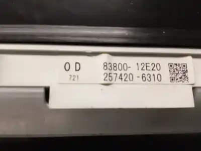 Peça sobressalente para automóvel em segunda mão quadrante por toyota corolla (_e12_) 1.4 d (nde120_) referências oem iam 8380012e20 2574206310 denso 