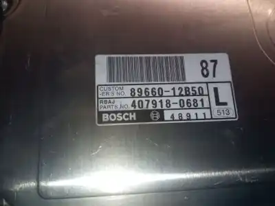 Second-hand car spare part ecu engine control for toyota corolla (_e12_) 1.4 d (nde120_) oem iam references 8966012b50 0281011734 bosch 