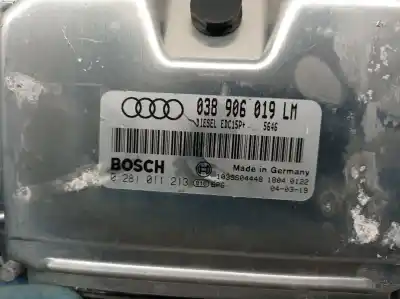Автозапчасти б/у блок управления двигателем за audi a6 c5 (4b2) 1.9 tdi ссылки oem iam 038906019lm 0281011213 