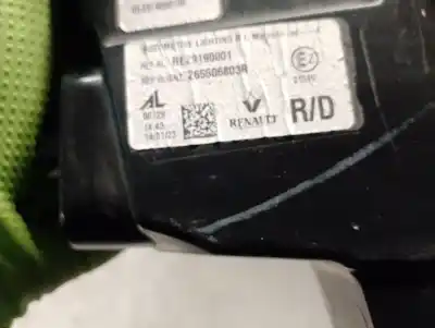 Автозапчасти б/у правый задний фонарь за renault austral tce 130 ссылки oem iam 265506803r  265506803r