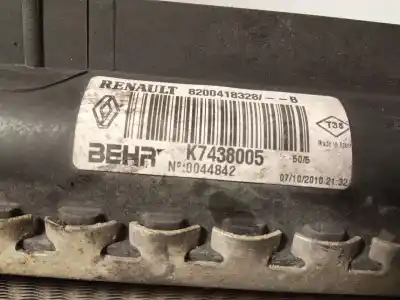 Автозапчастина б/у водяний радіатор для renault kangoo express (fw0/1_) 1.5 dci 70 (fw0a, kw0v) посилання на oem iam 8200418328b k7438005 behr 8200418328