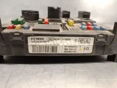 Second-hand car spare part fuse box unit for citroen berlingo / berlingo first monospace (mf_, gjk_, gfk_) 1.9 d (mfwjz) oem iam references 9649627780 s118085320  Second-hand car spare part fuse box unit for citroen berlingo / berlingo first monospace (mf_, gjk_, gfk_) 1.9 d (mfwjz) oem iam references 9649627780 s118085320