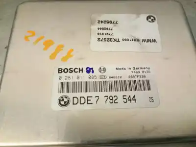 Автозапчастина б/у ебу контролер двигуна для mini mini (r50, r53) one d посилання на oem iam 7792544 0281011085 bosch 