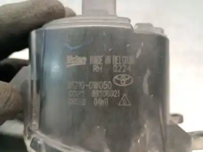 Автозапчасти б/у правая противотуманная фара за toyota rav 4 iii (_a3_) 2.2 d (ala35_) ссылки oem iam 812100w050 89092700 valeo 812100w050