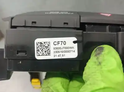 Peça sobressalente para automóvel em segunda mão interruptor 4 piscas - emergência por kia xceed (cd) 1.5 t-gdi referências oem iam 93600j7000 93600j7000wk 