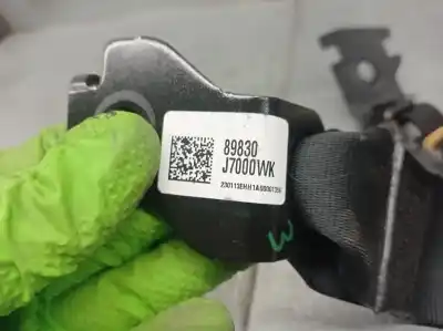 Peça sobressalente para automóvel em segunda mão chicote / encaixe cinto segurança por kia xceed (cd) 1.5 t-gdi referências oem iam 89830j7000wk  89830j7000wk