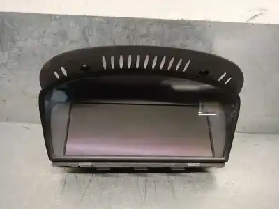 Second-hand car spare part multifunction display for bmw 5 (e60) 530 d oem iam references 65829111272  65829193758