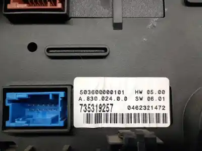 Автозапчасти б/у климат-контроль за fiat stilo (192_) 1.9 jtd (192_xe1a) ссылки oem iam 735319257  