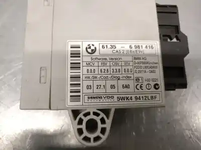 Second-hand car spare part electronic module for bmw 5 (e60) 530 d oem iam references 61356981416 5wk49412lbf siemens 