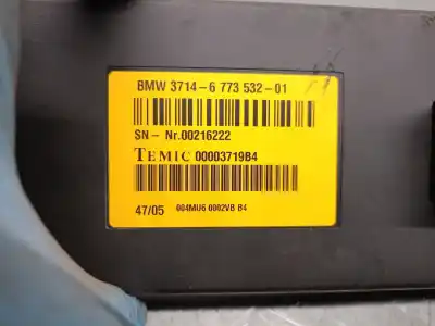 Peça sobressalente para automóvel em segunda mão módulo eletrônico por bmw 5 (e60) 530 d referências oem iam 37146773532 00003719b4 temic 