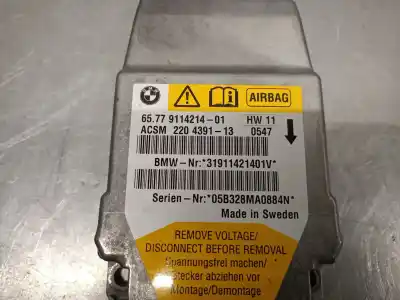 Second-hand car spare part airbag control unit for bmw 5 (e60) 530 d oem iam references 65779114214 220439113 