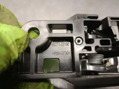 Second-hand car spare part interior left front handle for toyota corolla sedán (_e21_) 1.8 vvti hybrid (zwe211, mzea12) oem iam references 6927402190  6920502350a0