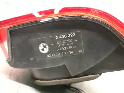 Pezzo di ricambio per auto di seconda mano luci posteriori destra per bmw 5 touring (e39) 525 tds riferimenti oem iam 2496322  63212496322