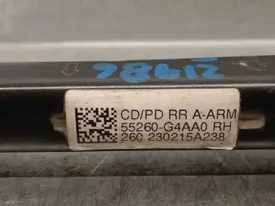 Автозапчасти б/у рычаг задней нижней правой подвески за kia xceed (cd) 1.5 t-gdi ссылки oem iam 55260g4aa0  55260g4aa0