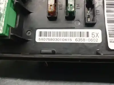 Автозапчастина б/у реле/запоперівник для audi q3 (8ub, 8ug) 2.0 tdi посилання на oem iam 3c0937125a 63595743 