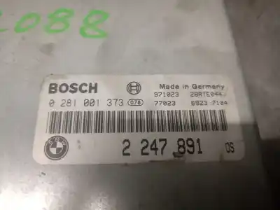 Second-hand car spare part ecu engine control for bmw 5 touring (e39) 525 tds oem iam references 2247891 0281001373 bosch 2247891