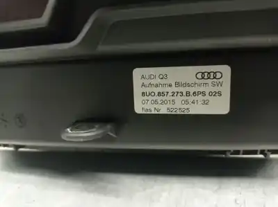 Автозапчасти б/у многофункциональный дисплей за audi q3 (8ub, 8ug) 2.0 tdi ссылки oem iam 8u0857273b  8u0857273b