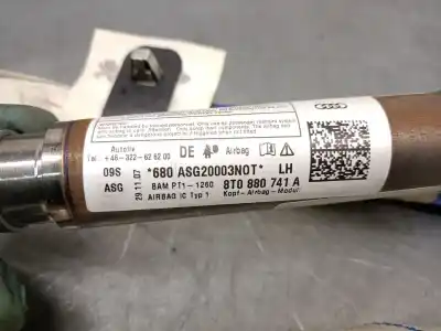Автозапчастина б/у передня ліва бічна подушка безпеки для audi a5 (8t3) 3.0 tdi quattro посилання на oem iam 8t0880741a  8t0880741b