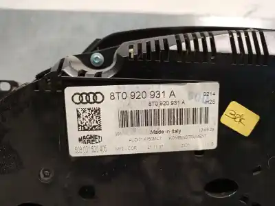 Автозапчастина б/у панель інструментів для audi a5 (8t3) 3.0 tdi quattro посилання на oem iam 8t0920931a 503001520405 marelli magneti 8t0920931ax