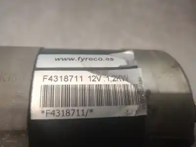Peça sobressalente para automóvel em segunda mão motor de arranque por kia rio i fastback (dc) 1.3 referências oem iam f4318711  0k30a18400