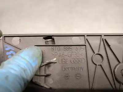 Автозапчастина б/у ліва задня внутрішня ручка для audi a5 (8t3) 3.0 tdi quattro посилання на oem iam 8t0885675  