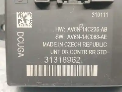 Pezzo di ricambio per auto di seconda mano modulo comfort per volvo v60 i (155) d3 / d4 riferimenti oem iam 31318962 a2c53304050 fomoco 