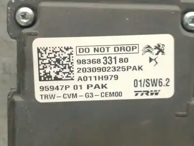 Pièce détachée automobile d'occasion module électronique pour peugeot 2008 ii (ud_, us_, uy_, uk_) 1.2 puretech 100 références oem iam 9836833180 95947p trw 