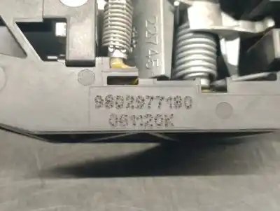 Автозапчасти б/у задняя правая наружная ручка за peugeot 2008 ii (ud_, us_, uy_, uk_) 1.2 puretech 100 ссылки oem iam 9802977180  980297821t